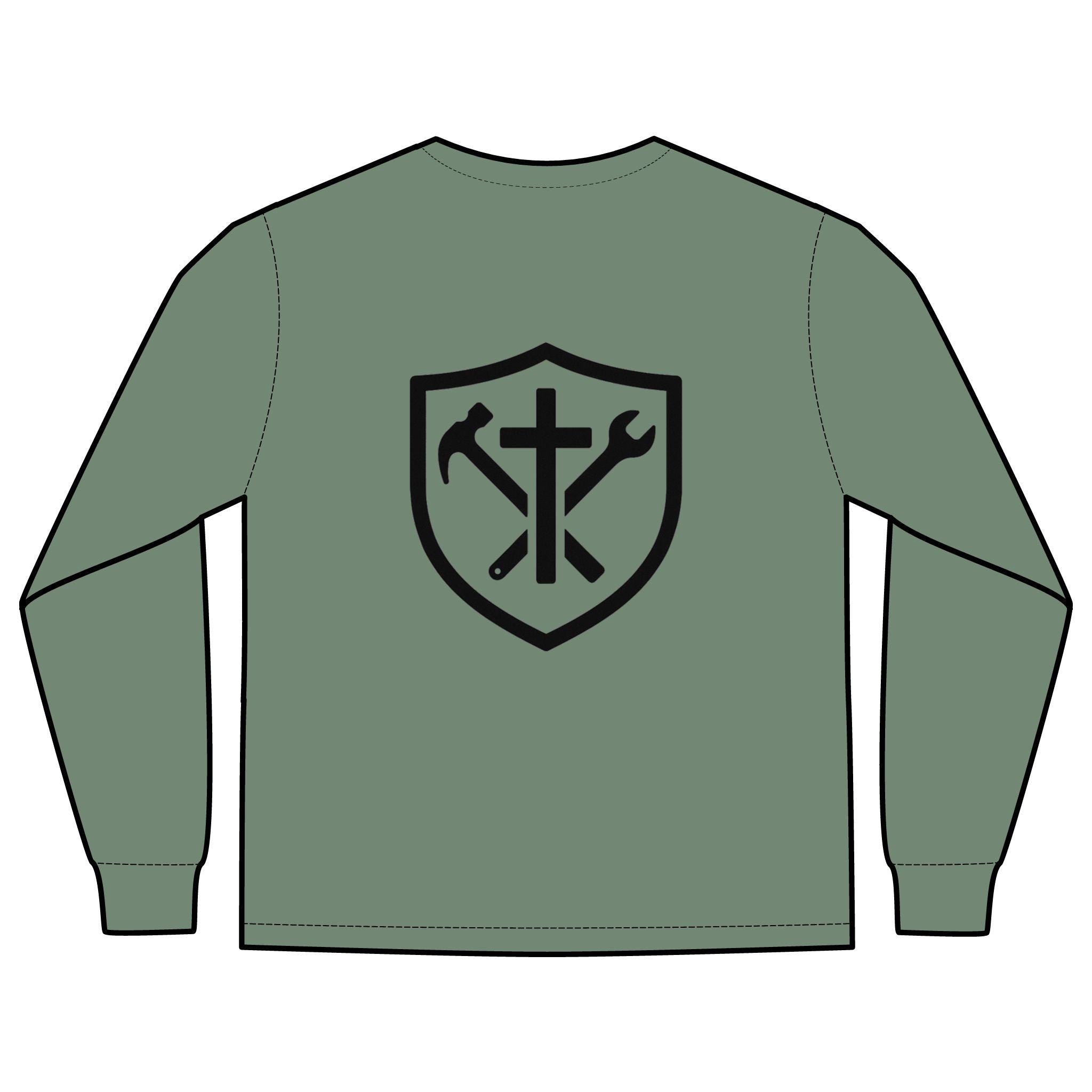 Armor Built Long Sleeve Pocket Tee