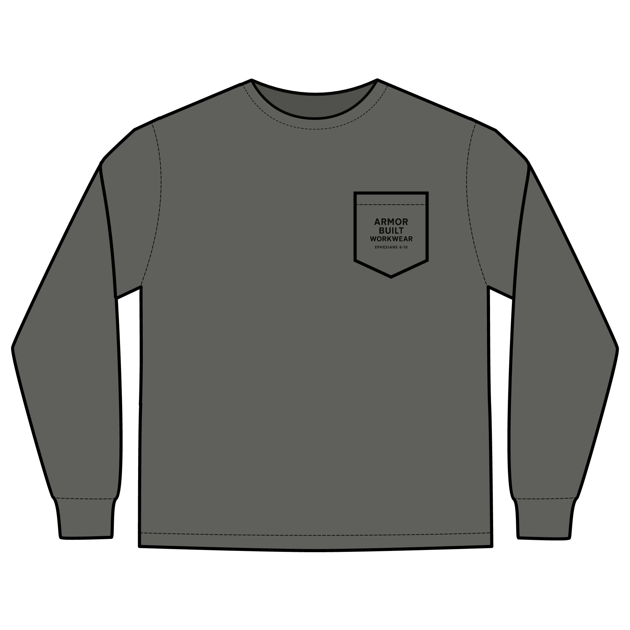 Armor Built Long Sleeve Pocket Tee
