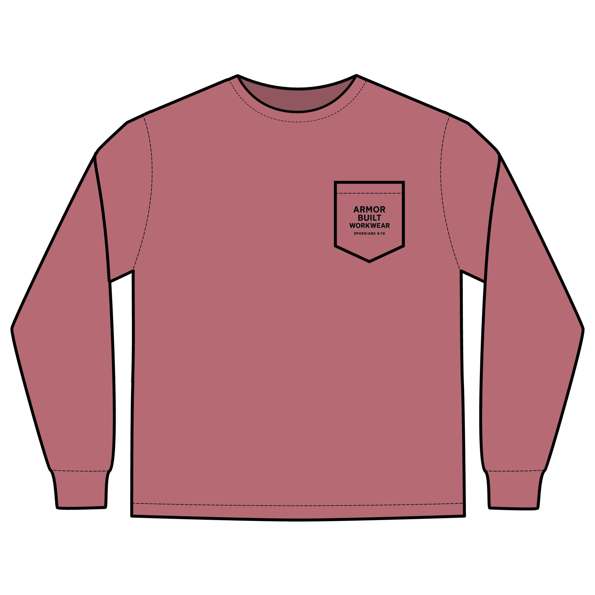 Armor Built Long Sleeve Pocket Tee
